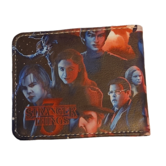 NWOT Stranger Things wallet w/characters - Picture 2 of 7